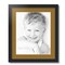 ArtToFrames 17x20" Matted Picture Frame with 13x16" Single Mat Photo Opening Framed in 1.25" Black and 2" Mat (FWM-3926-17x20)